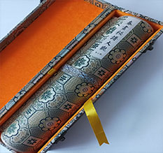 离石书画装裱案例